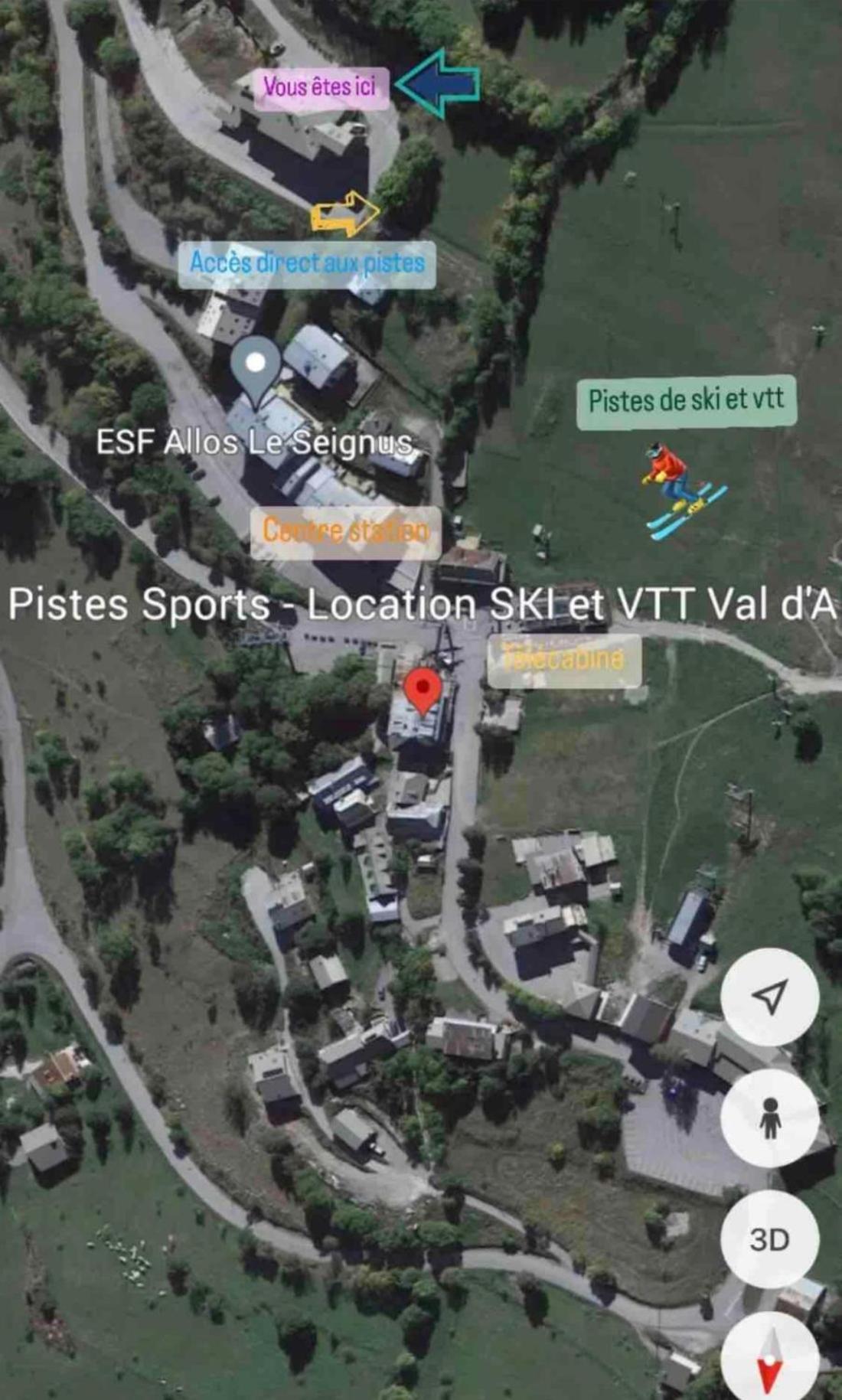 Studio Seignus D Allos Pieds Des Pistes Exteriér fotografie